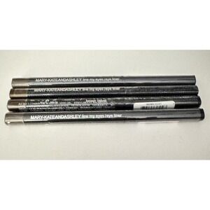 Lot of 4 Mary-Kate and Ashley "Line My Eyes" Eyeliner Pencils Brown Velvet | New